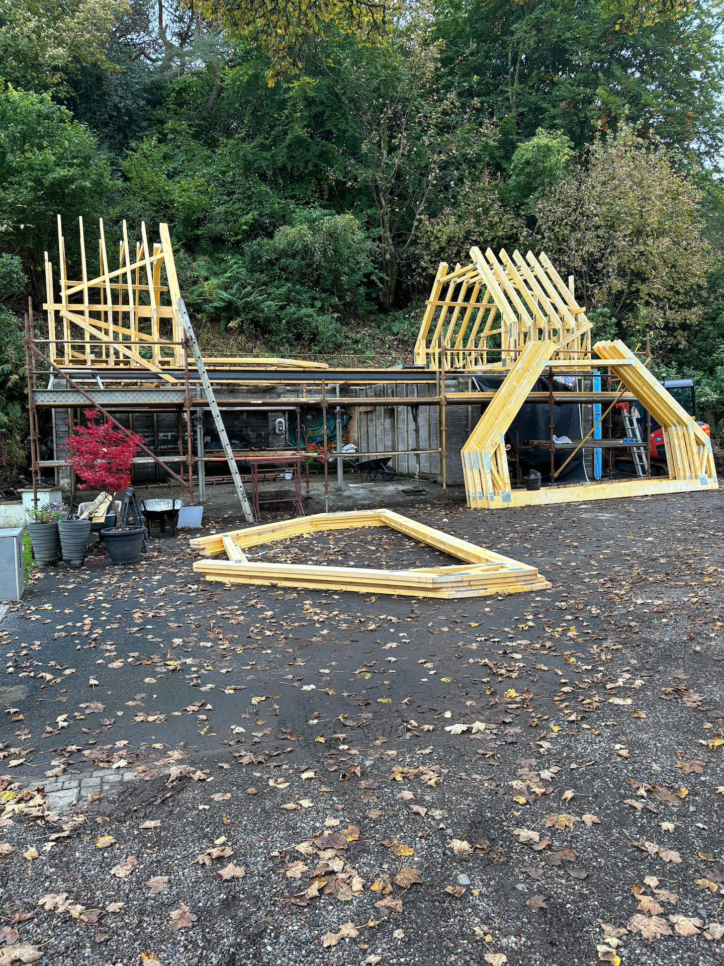 garage-conversion-roof-structure-under-construction