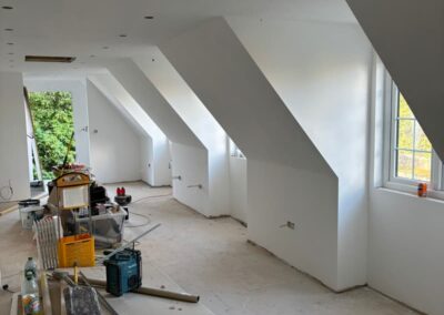 New dormer windows on Langbank loft conversion